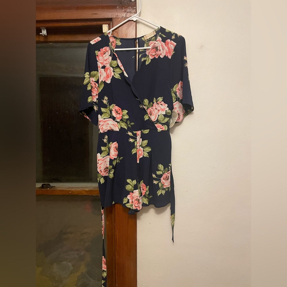 Altar’d State Floral Romper. Gently used.